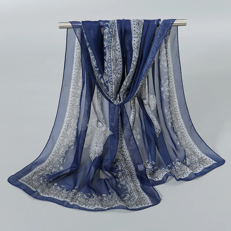 Indian Style New Chiffon Scarves