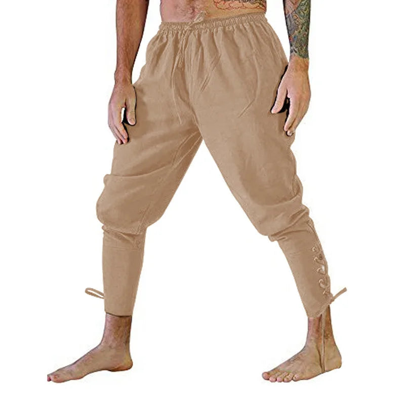 Pirate Trousers Lace Up Renaissance Pants