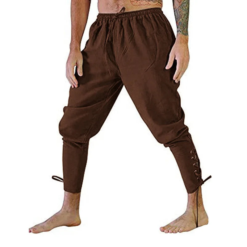 Pirate Trousers Lace Up Renaissance Pants