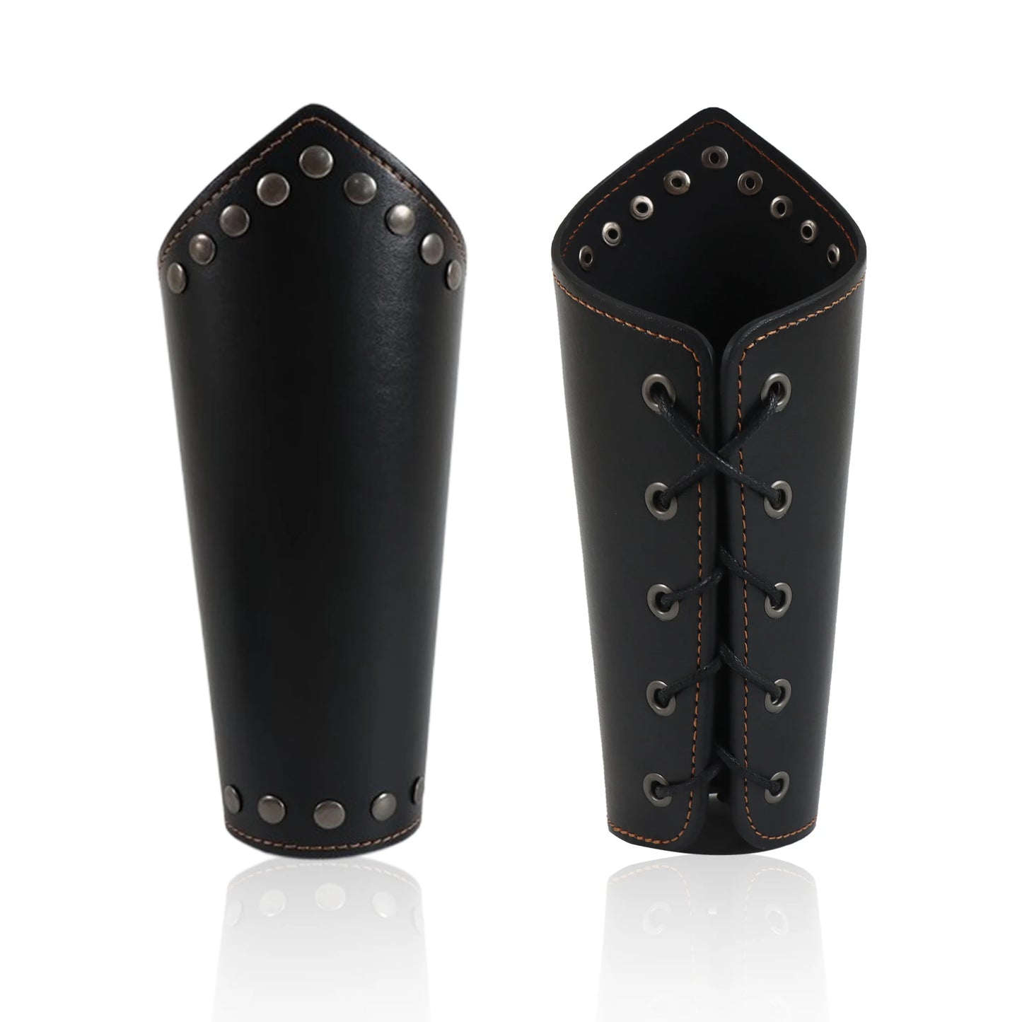 Medieval Leather Armor Arm Warmers