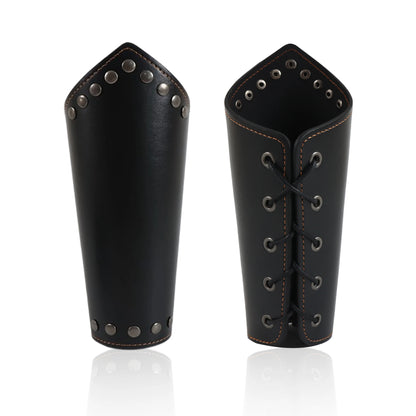Medieval Leather Armor Arm Warmers