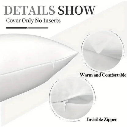 Rabbit Pattern Pillow Cover, Spring Design