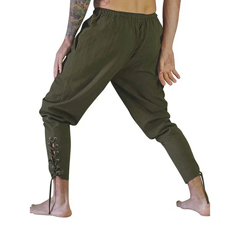 Pirate Trousers Lace Up Renaissance Pants