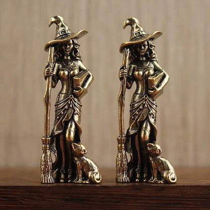 Magic Moon Witch Ornament