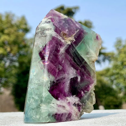 Rare Natural Crystal Obelisk Energy Column