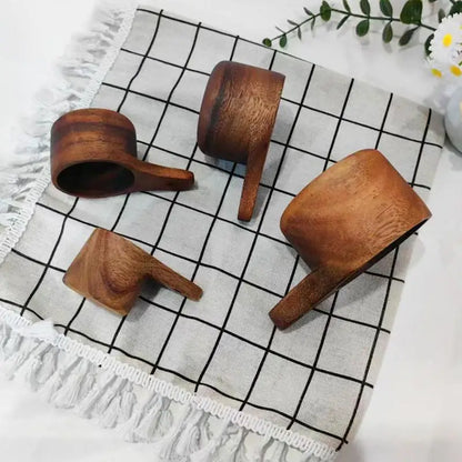 4 pcs Wooden Measuring Cup Or Spoon Set