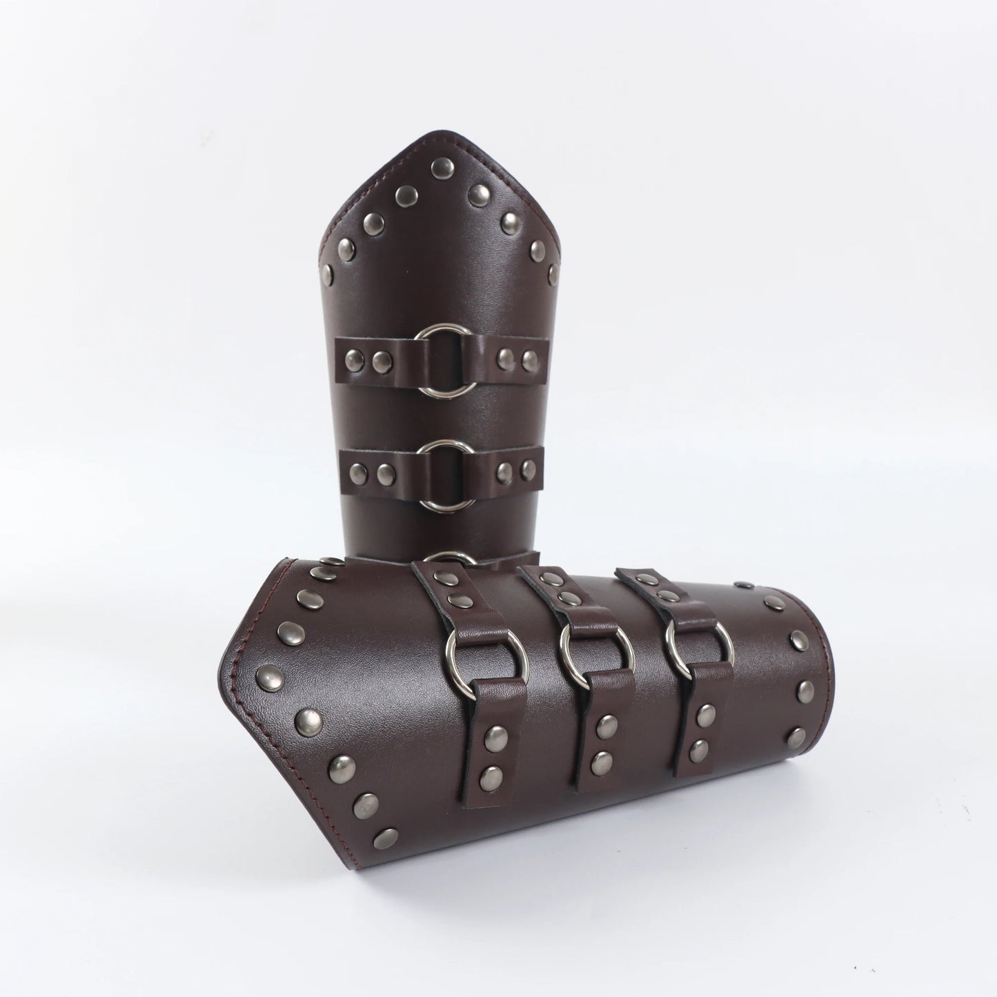 Medieval Leather Armor Arm Warmers