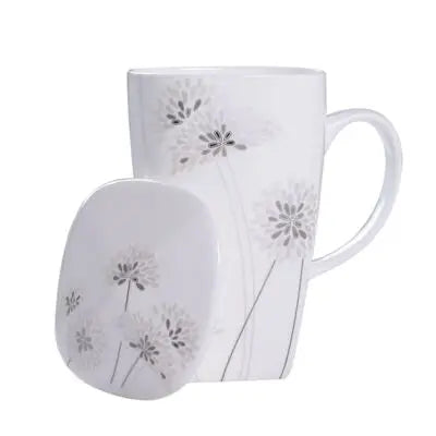Real Bone China Tumblers With Lid