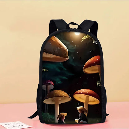 Mushroom Forest Backpack For Boy/Girls