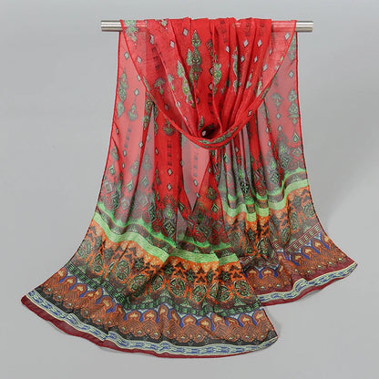 Indian Style New Chiffon Scarves