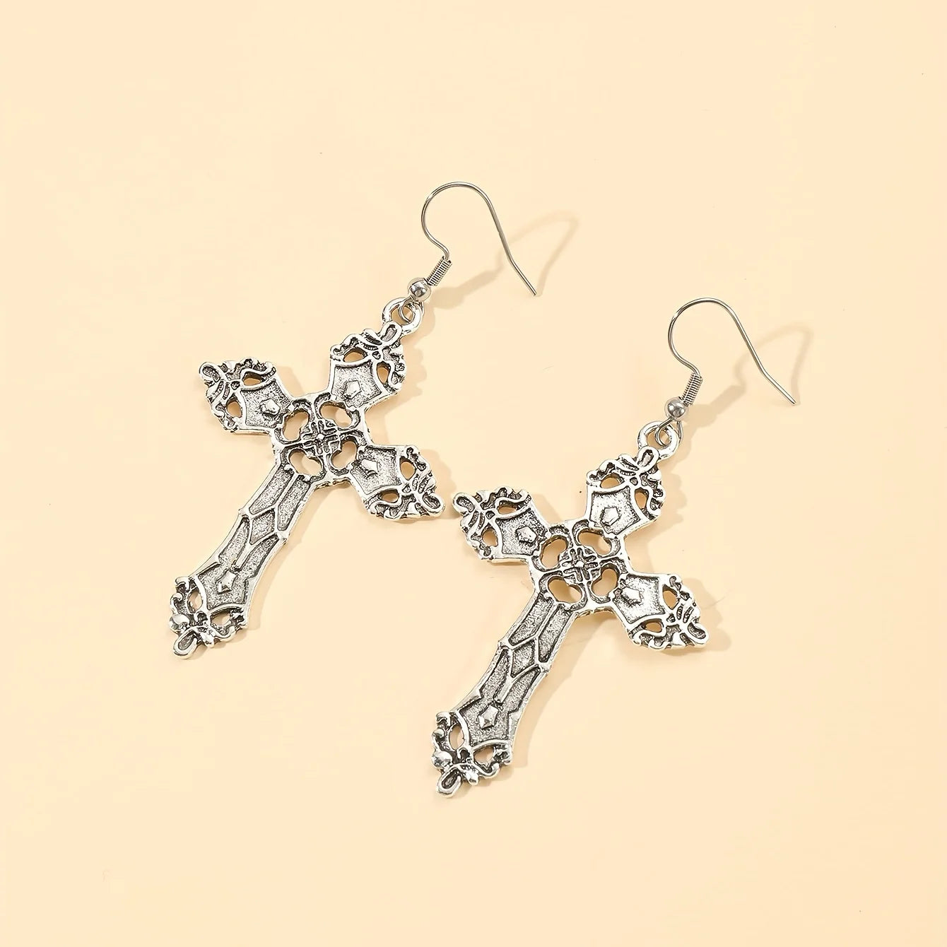 Vintage Mushroom Pendant Earrings