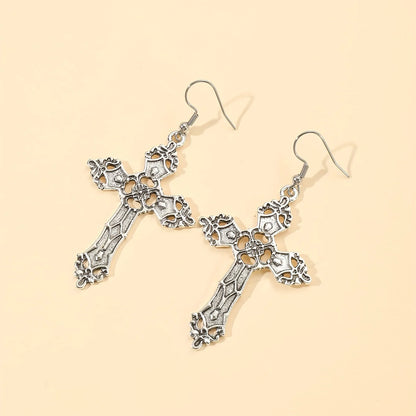 Vintage Mushroom Pendant Earrings