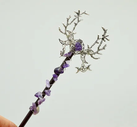 Amethyst Witch Wand