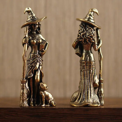 Magic Moon Witch Ornament