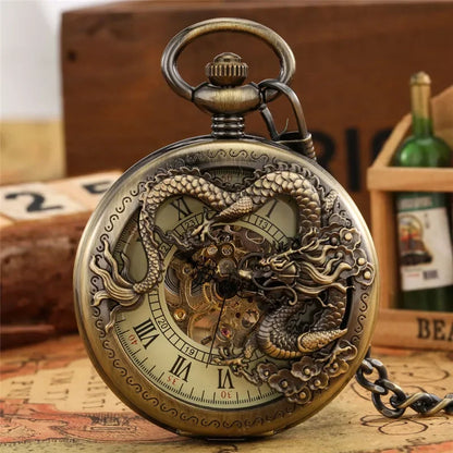 Steampunk Dragon Pocket Watch