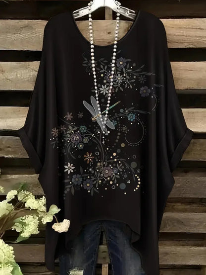 Bohemian Women's T-Shirt Vintage Elegant