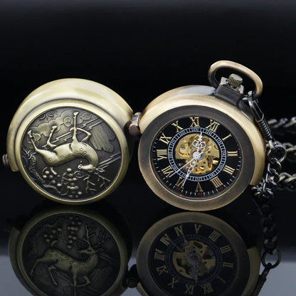 Manual Mechanical Pocket Watch
