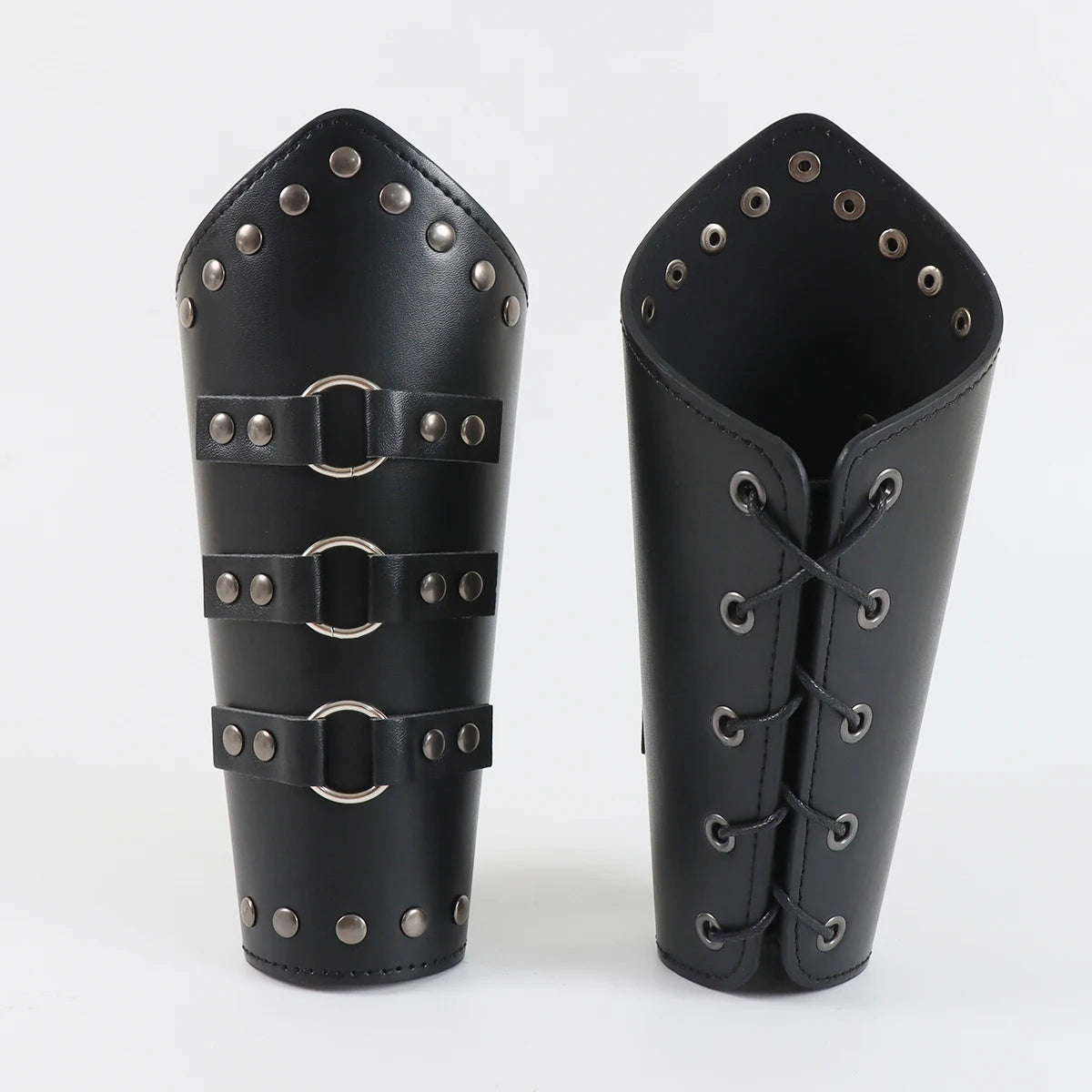 Medieval Leather Armor Arm Warmers