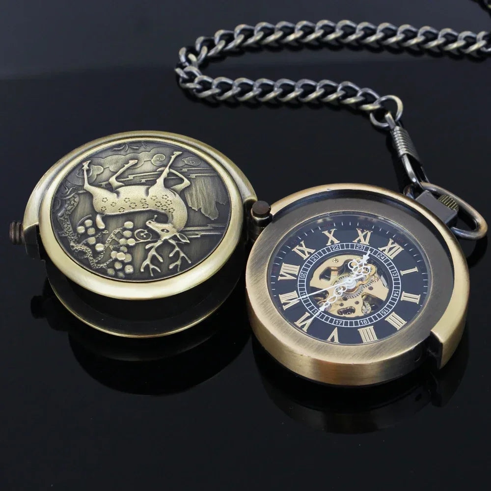 Manual Mechanical Pocket Watch