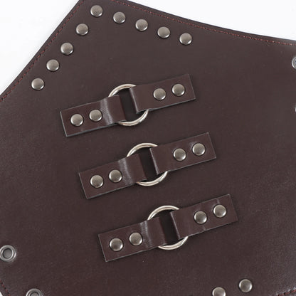 Medieval Leather Armor Arm Warmers