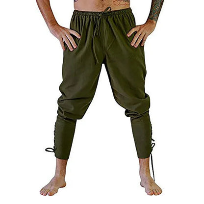 Pirate Trousers Lace Up Renaissance Pants