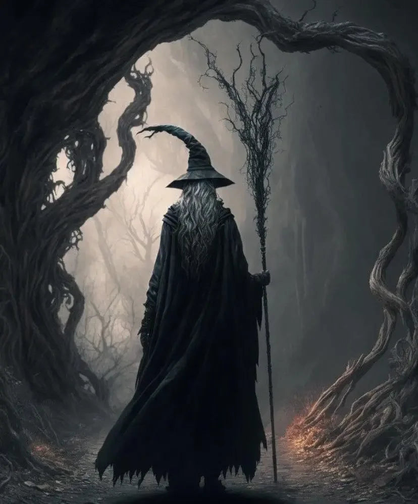 Dark Academia Art The Witch Demon