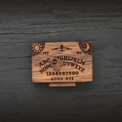 Mini Ouija Board Retro Wooden Miniatures