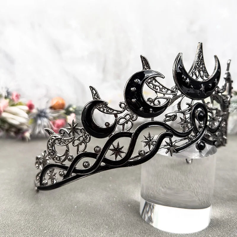Black Moon Dark Queen Crown