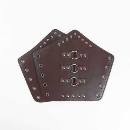 Medieval Leather Armor Arm Warmers