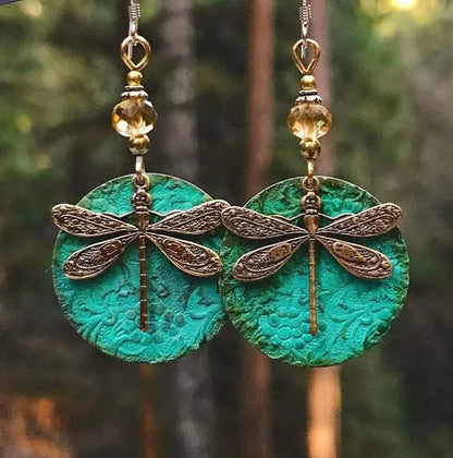 Boho Sunflower Earrings