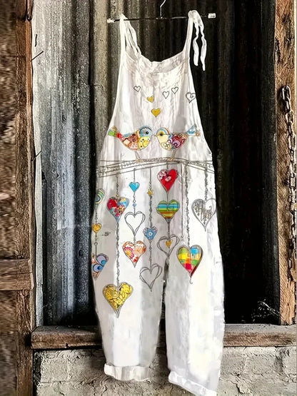 Women's Romper Dress Rural Style