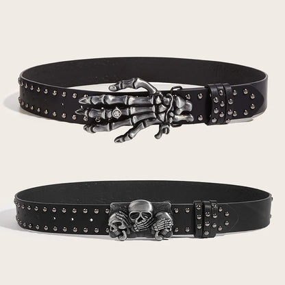 Skull/Paw Belts