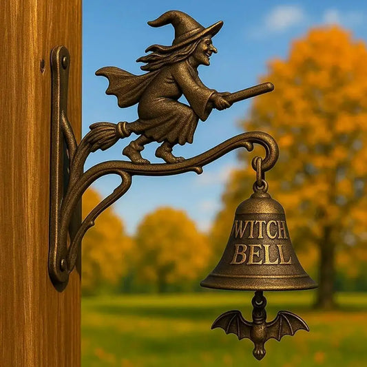 Vintage Metal Welcome Doorbell