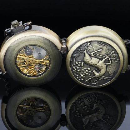 Manual Mechanical Pocket Watch