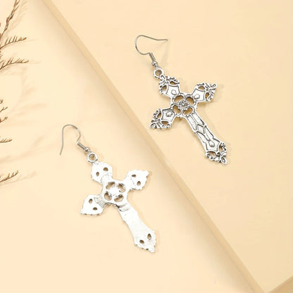 Vintage Mushroom Pendant Earrings