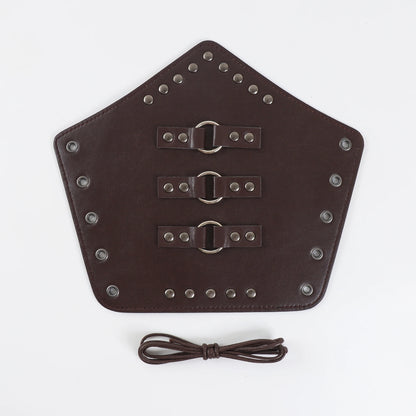 Medieval Leather Armor Arm Warmers