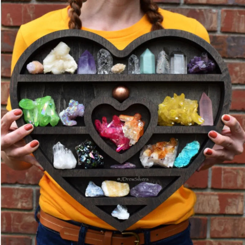 Vintage Witch Hat Crystal Shelf