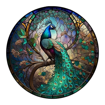 Glass Pattern Tree of Life Decor Stained Suncatcher for Window Hanging Ornament Panel Decor