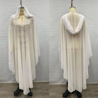 Eid Hooded Dress Abaya Women Muslim Party Dresses