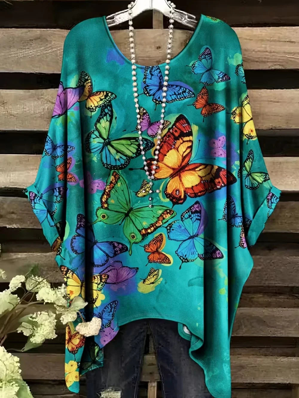 Bohemian Women's T-Shirt Vintage Elegant