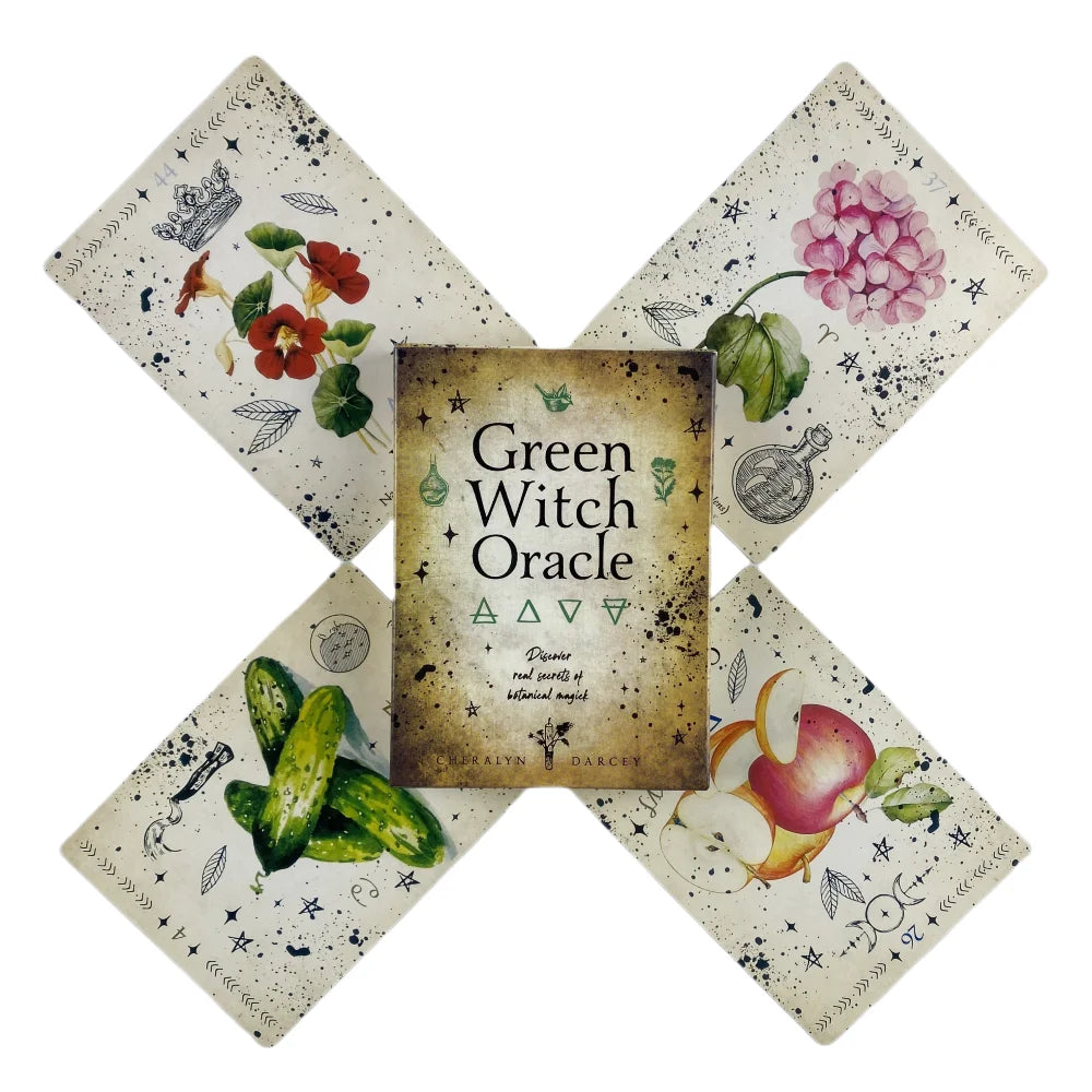 Green Witch Oracle Cards Fortune-telling Tarot