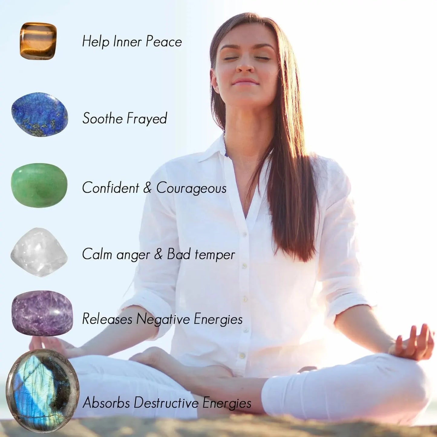 Crystals and Healing Stones Set