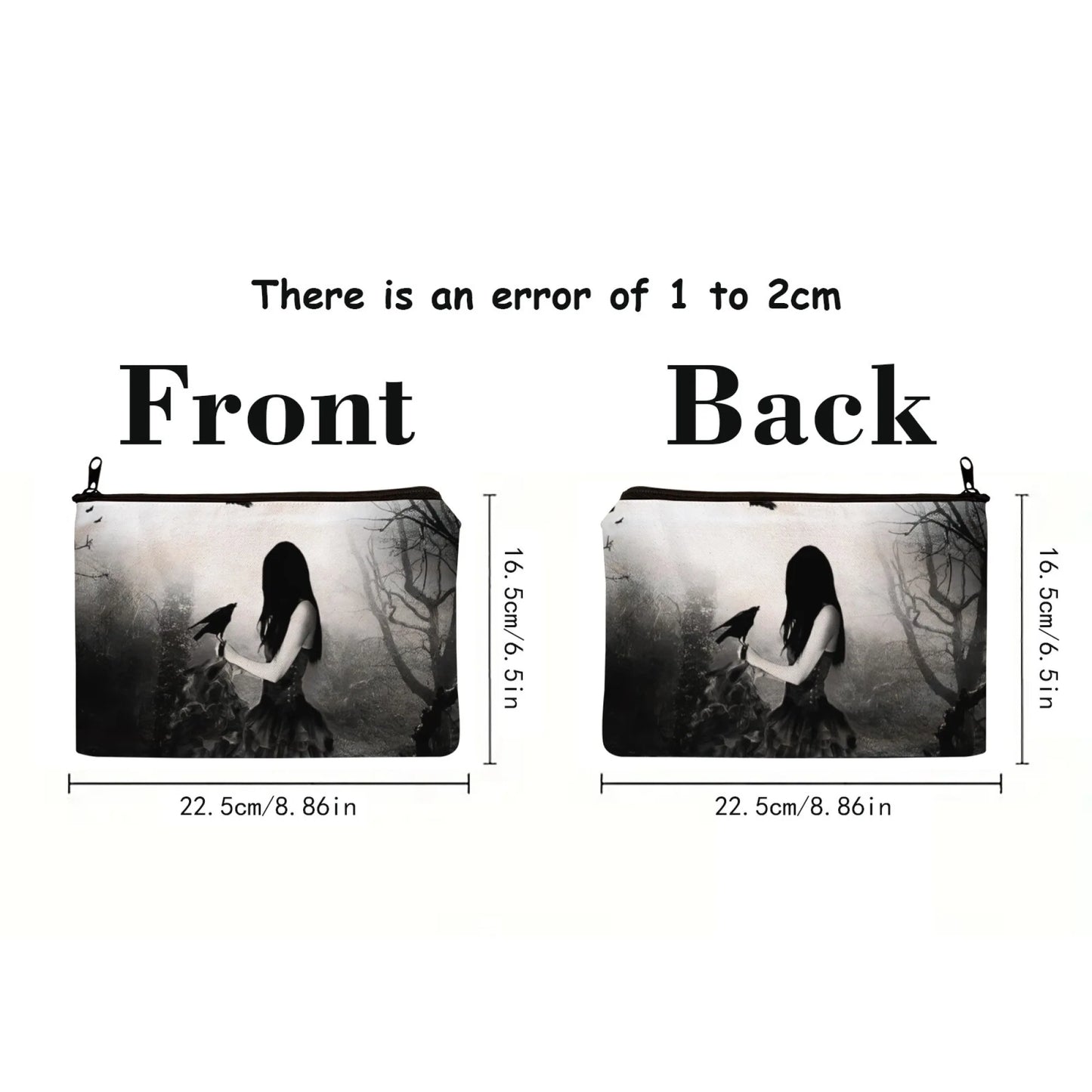 Dark Fairy Tale Makeup Bag