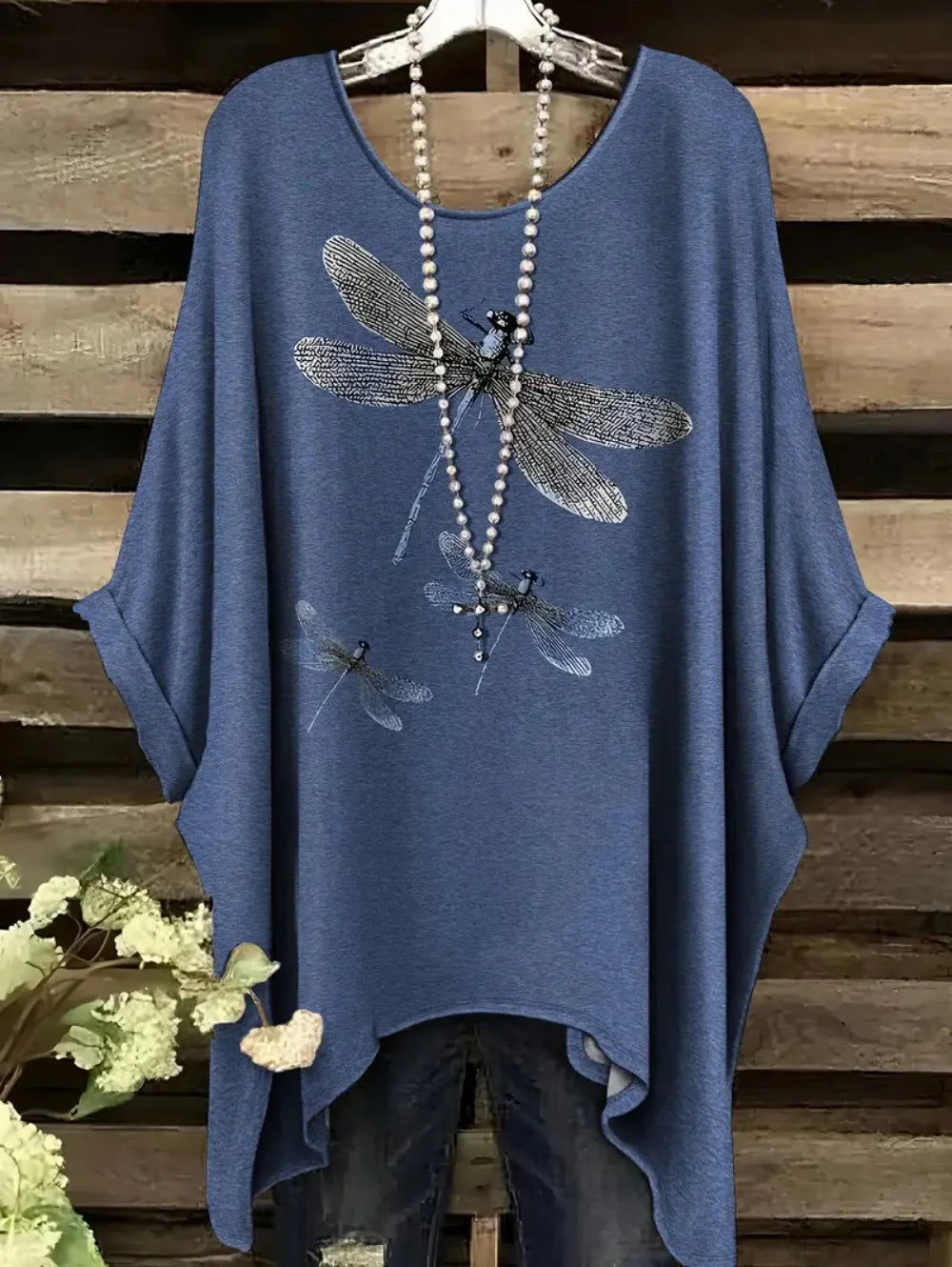 Bohemian Women's T-Shirt Vintage Elegant