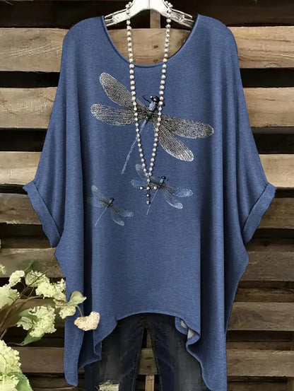 Bohemian Women's T-Shirt Vintage Elegant