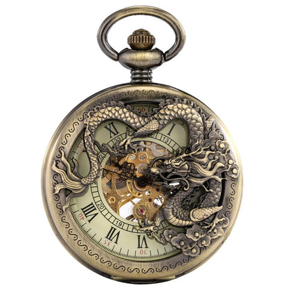 Steampunk Dragon Pocket Watch