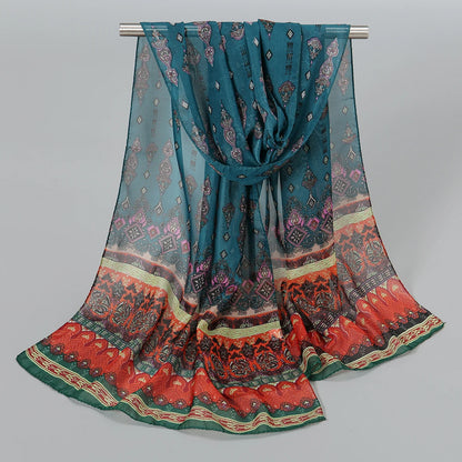 Indian Style New Chiffon Scarves