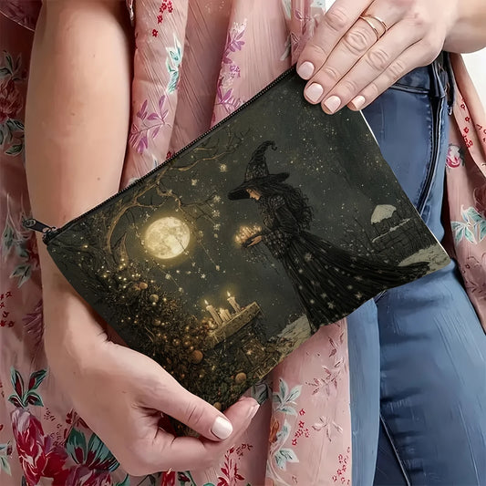 Witch-themed Durable Multifunctional Storage Bag