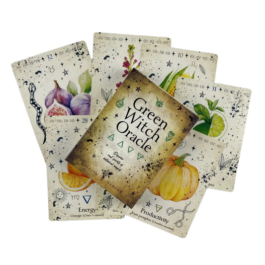 Green Witch Oracle Cards Fortune-telling Tarot