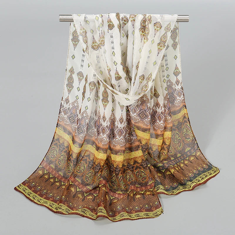 Indian Style New Chiffon Scarves